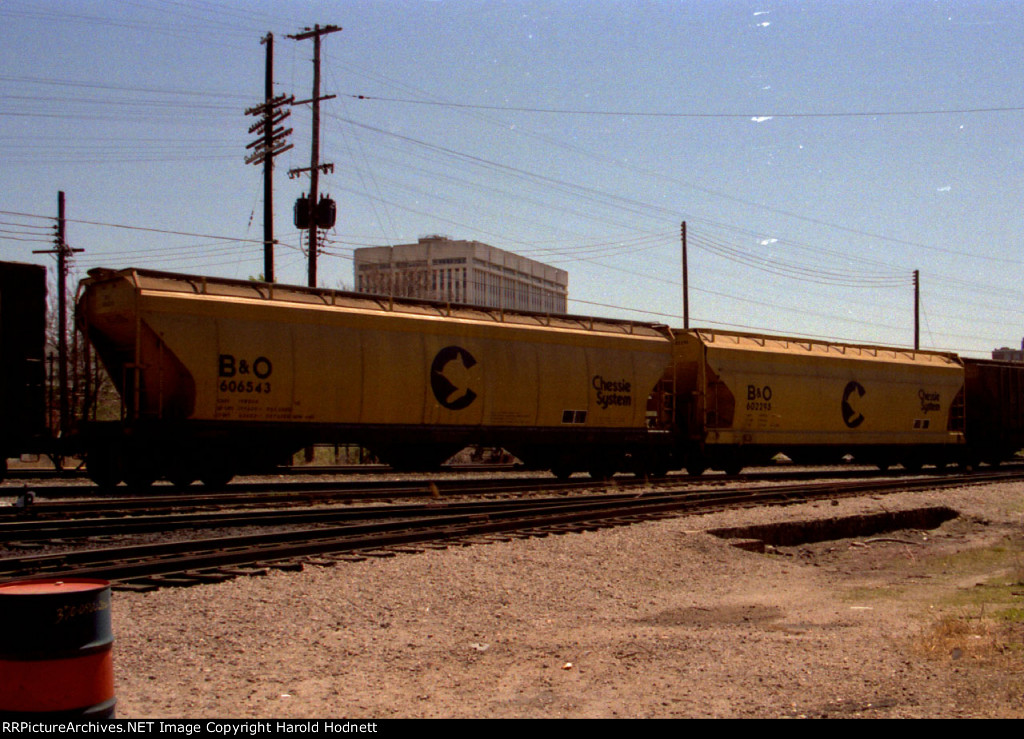 Chessie System (B&O) # 606543 & 602293